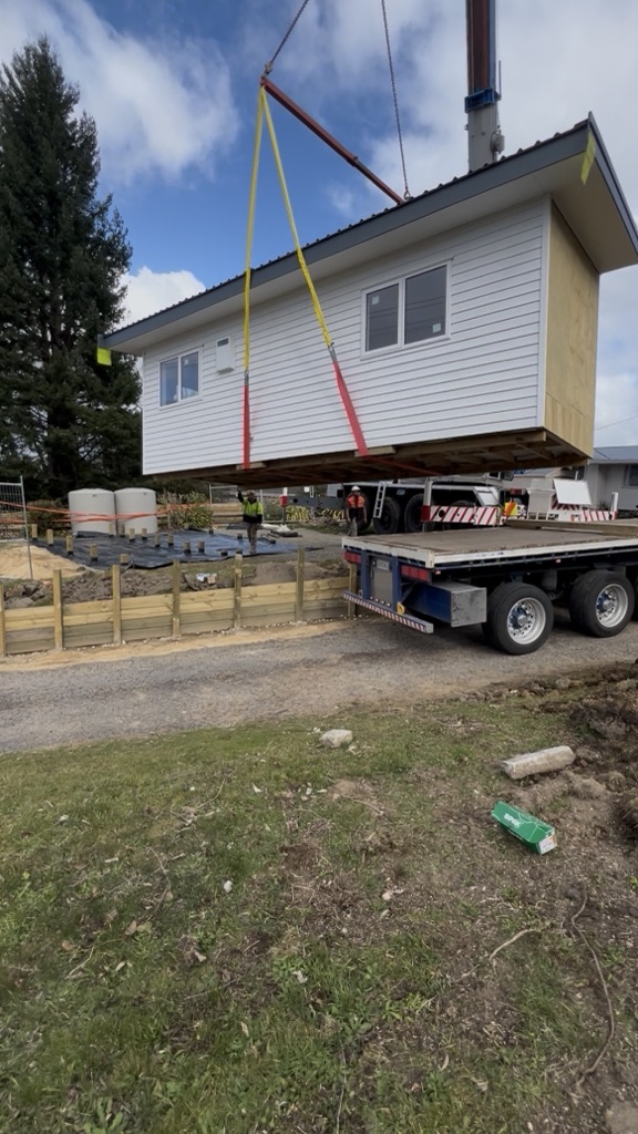 The crane lift